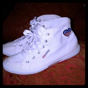 Superga high top sneaker